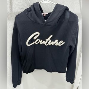 Juicy couture cropped sweatershirt